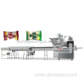 Automatic dumpling horizontal pillow bag packing machine